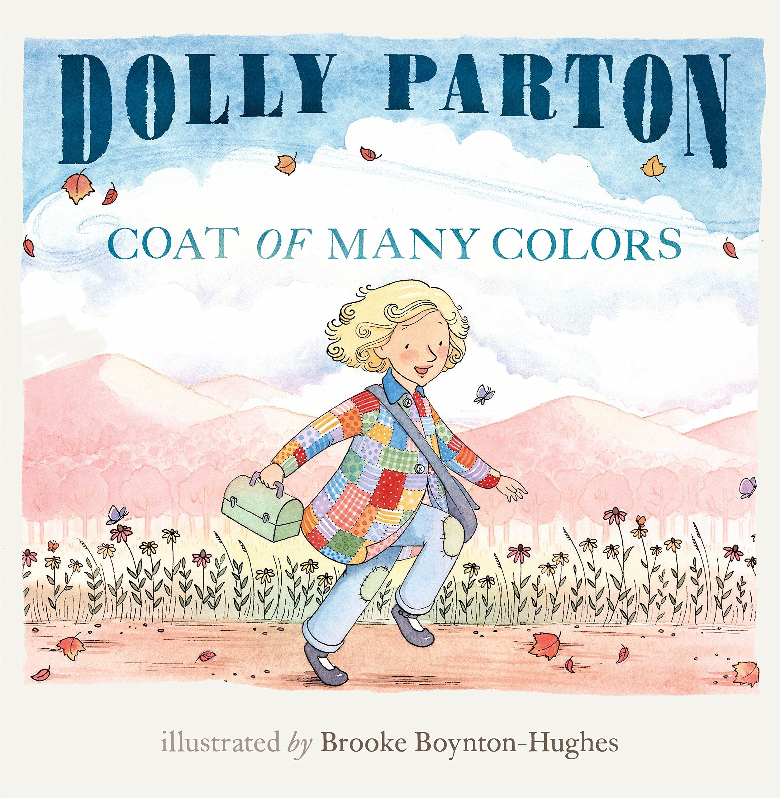 DOLLY PARTON - COAT OF MANY COLORS - HARDCOVER - PICTURE BOOK