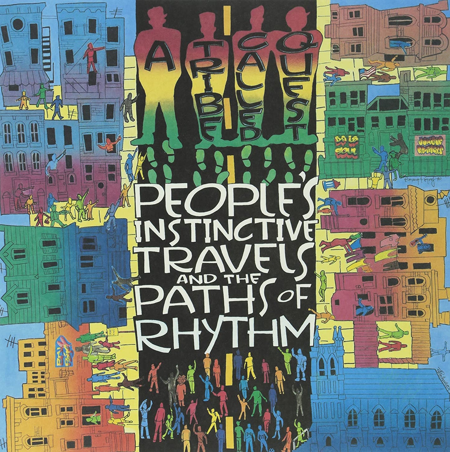 A TRIBE CALLED QUEST - PEOPLE'S INSTINCTIVE TRAVELS AND THE PATHS OF RHYTHM - 2-LP - VINYL LP