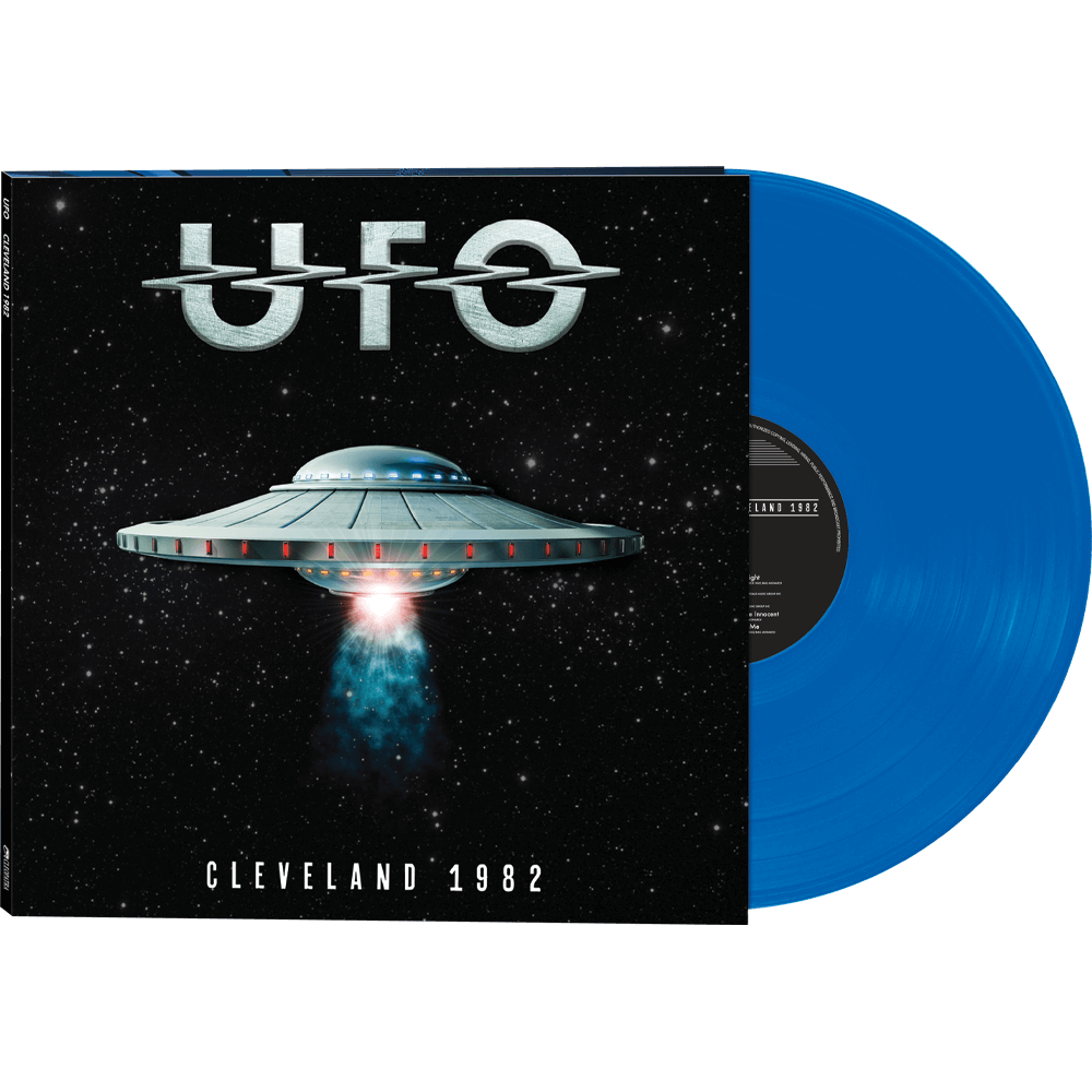 UFO - CLEVELAND 1982 - BLUE COLOR - VINYL LP