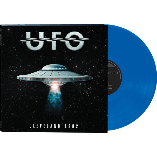 UFO - CLEVELAND 1982 - COLOR AZUL - LP DE VINILO