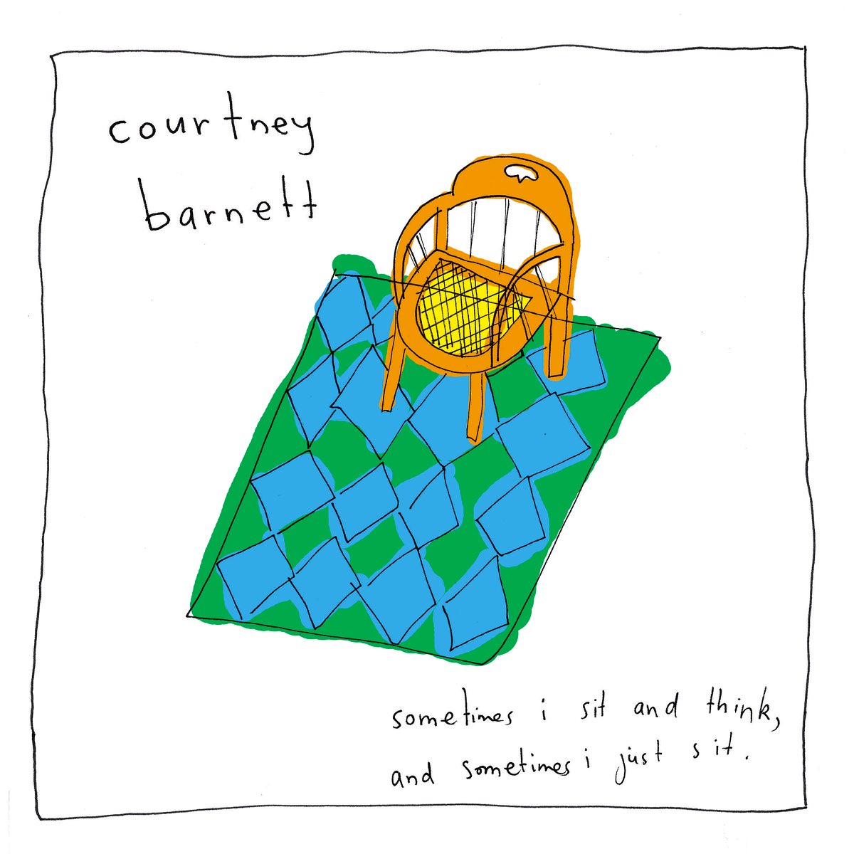 COURTNEY BARNETT - SOMETIMES I SIT AND THINK, AND SOMETIMES I JUST SIT. - VINYL LP