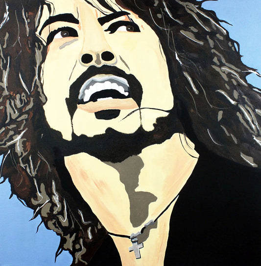 DAVE GROHL – "CLASSIC" ART PRINT