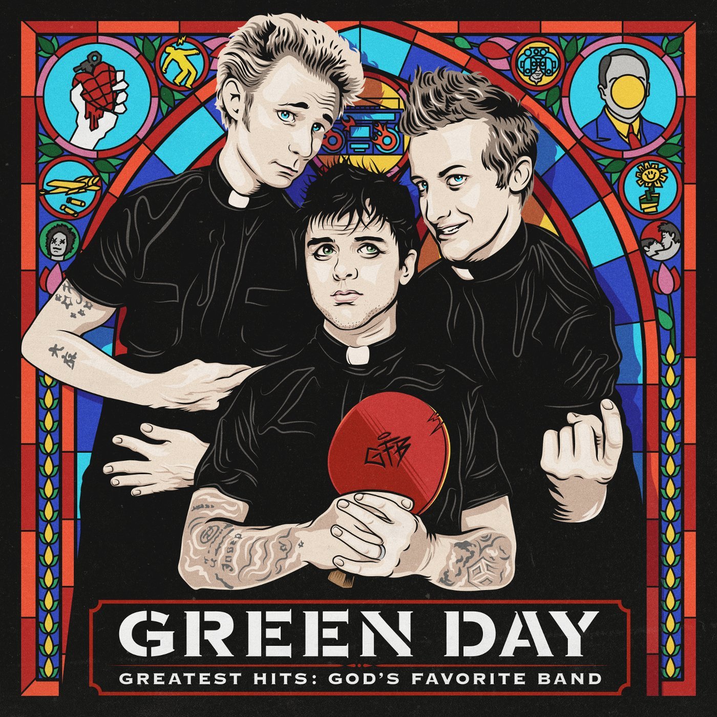 GREEN DAY - GREATEST HITS GOD'S FAVORITE BAND - VINYL LP