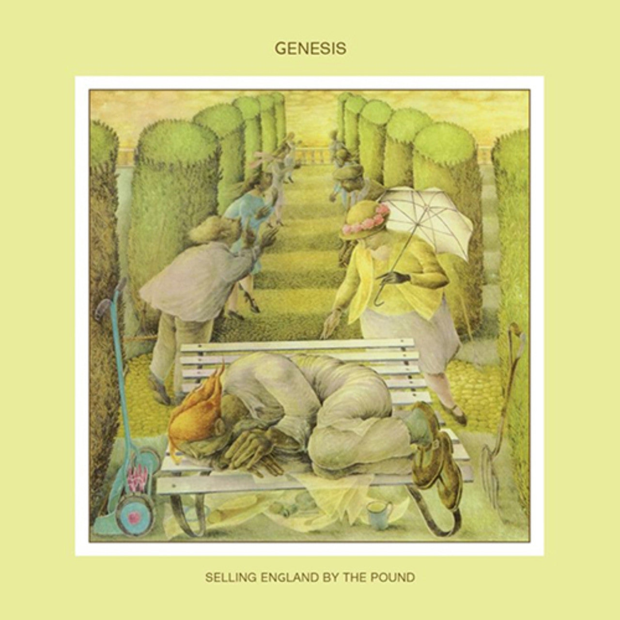 GENESIS - SELLING ENGLAND BY THE POUND - LIMITED EDITION - CRYSTAL CLEAR COLOR - VINYL LP