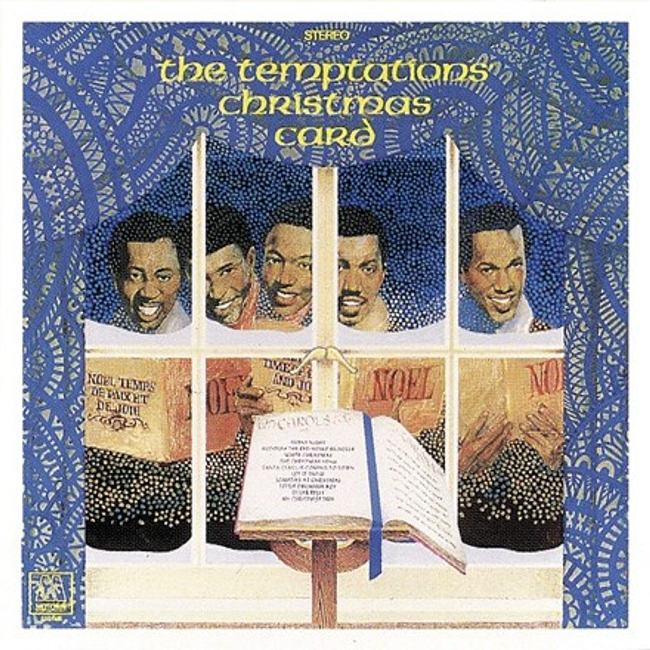 THE TEMPTATIONS - CHRISTMAS CARD - VINYL LP