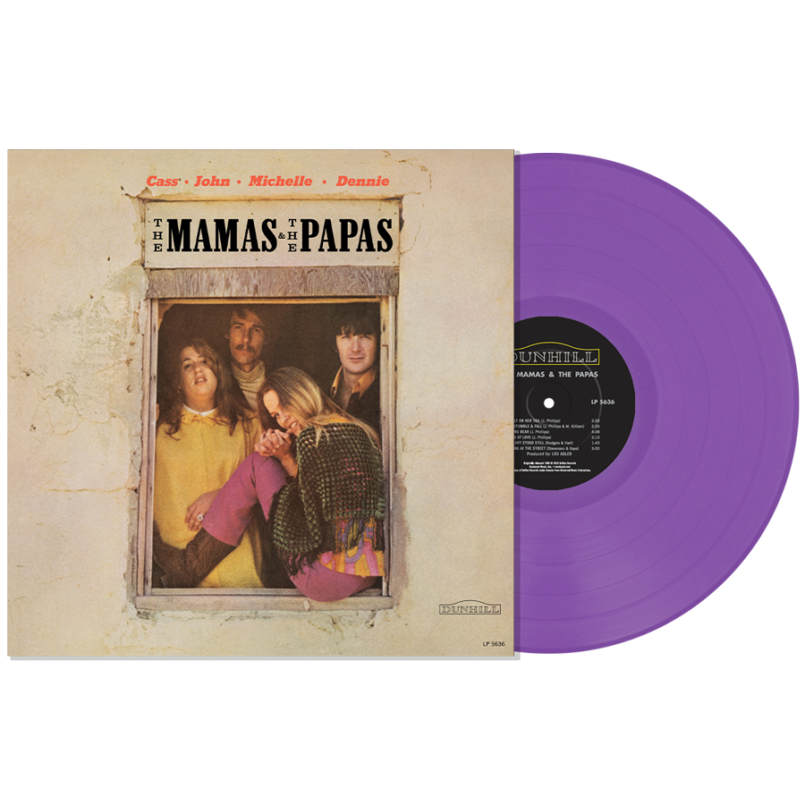 THE MAMAS &amp; THE PAPAS - THE MAMAS &amp; THE PAPAS - COLOR VIOLETA - LP DE VINILO