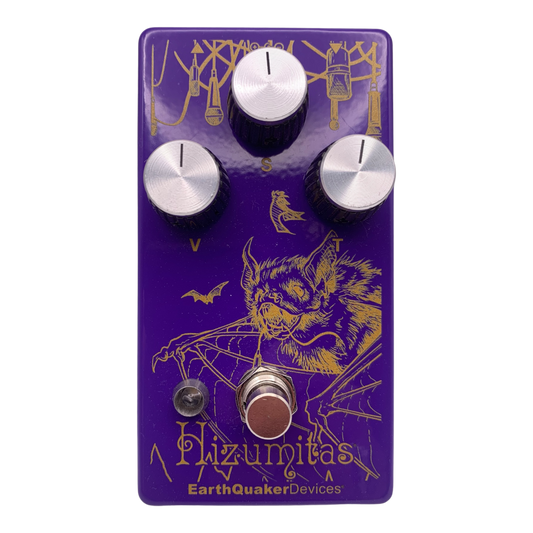 ROCK HALL X EARTHQUAKER DEVICES - LIMITED EDITION HIZUMITAS FUZZ SUSTAINAR PEDAL
