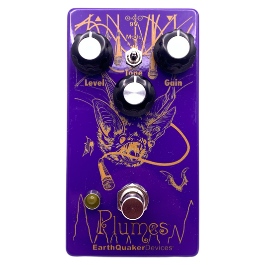 ROCK HALL X EARTHQUAKER DEVICES - LIMITED EDITION PLUMES SMALL SIGNAL SHREDDER PEDAL