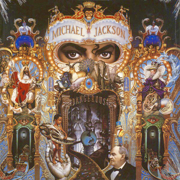 MICHAEL JACKSON - DANGEROUS - 2-LP - VINYL LP