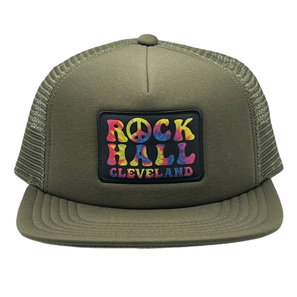 ROCK HALL TIE DYE PATCH HAT
