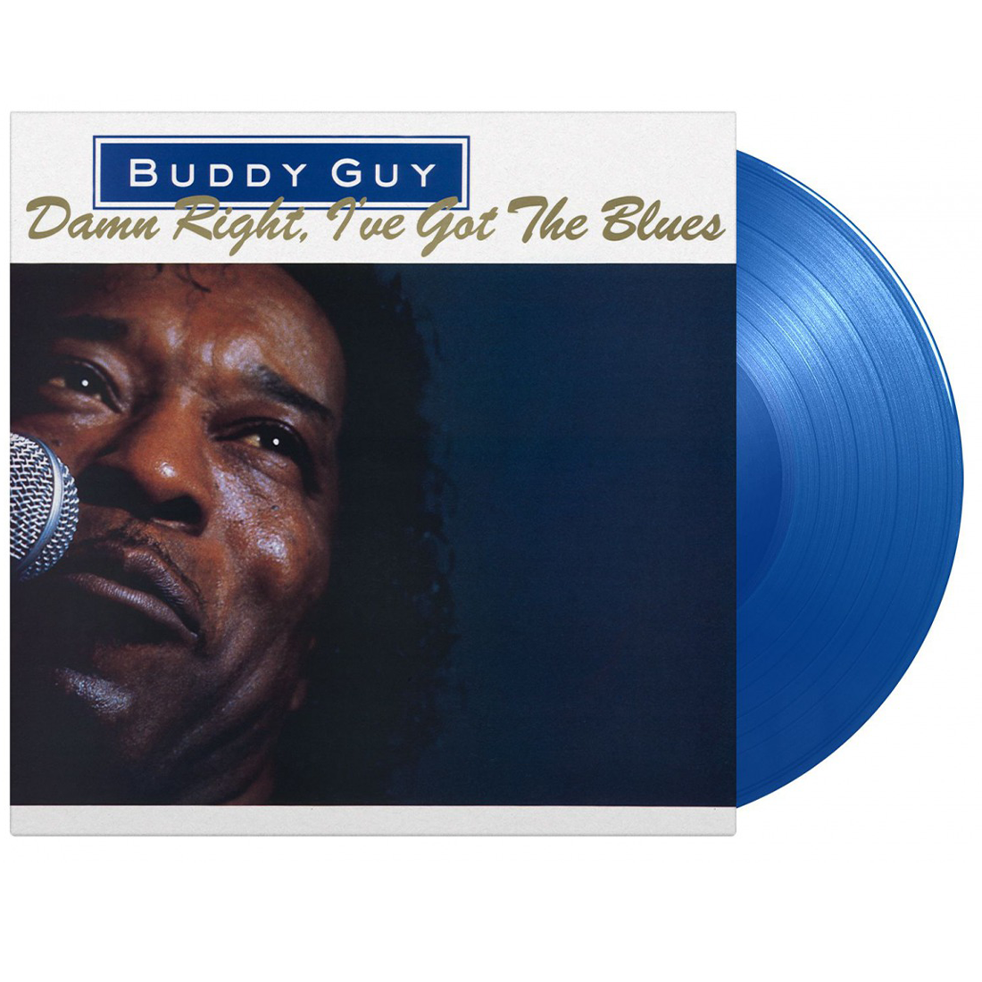 BUDDY GUY - DAMN RIGHT, I'VE GOT THE BLUES - LIMITED EDITION - TRANSLUCENT BLUE COLOR - VINYL LP