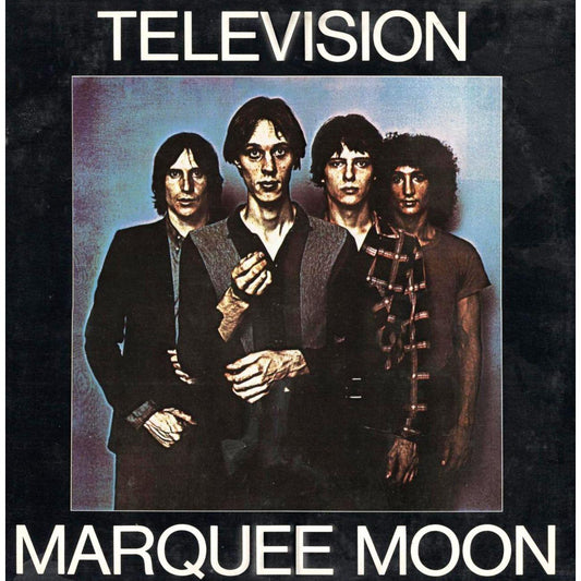 TELEVISION - MARQUEE MOON - BLACK COLOR - VINYL LP