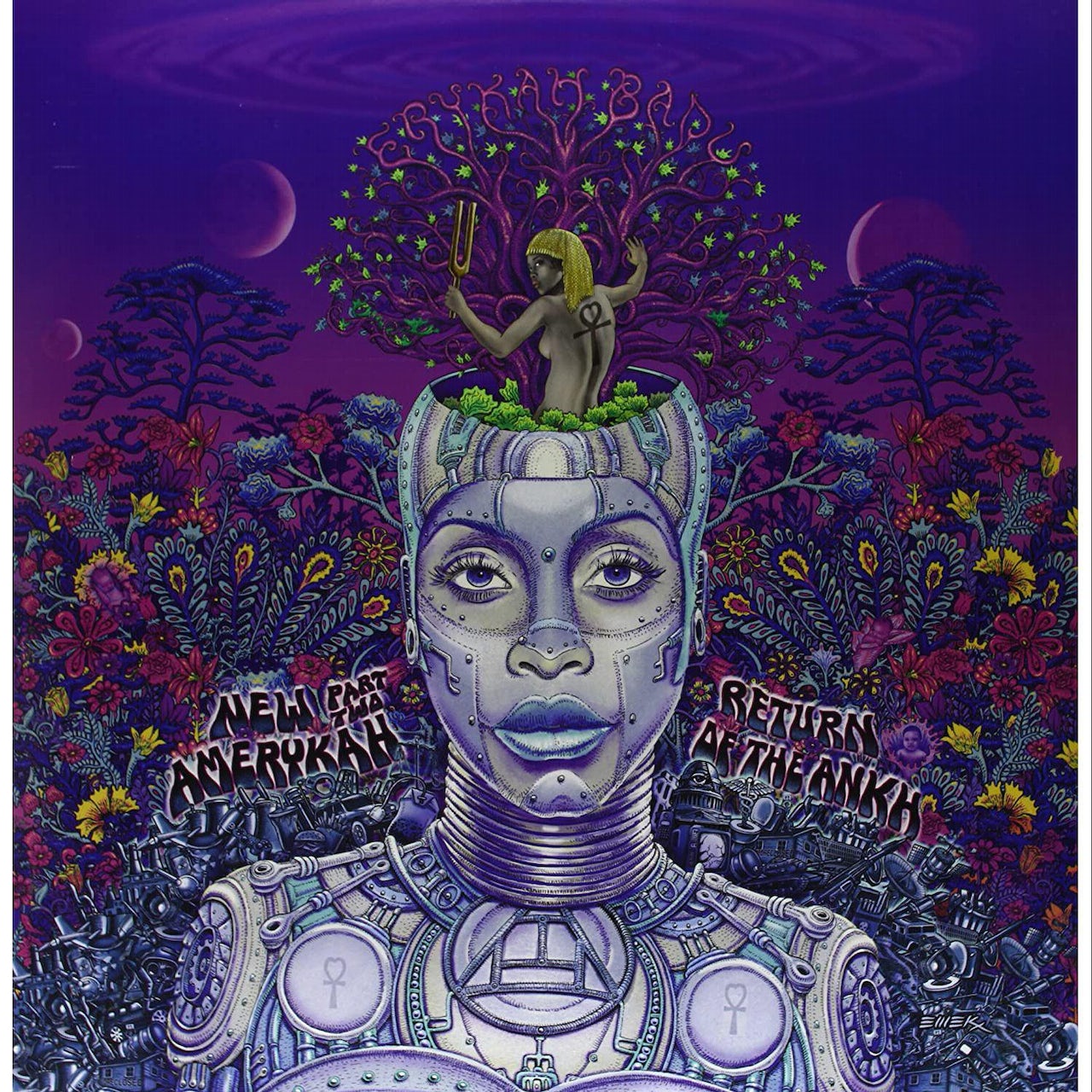 ERYKAH BADU - AMERYKAH PART TWO - VIOLET COLOR - 2-LP - VINYL LP