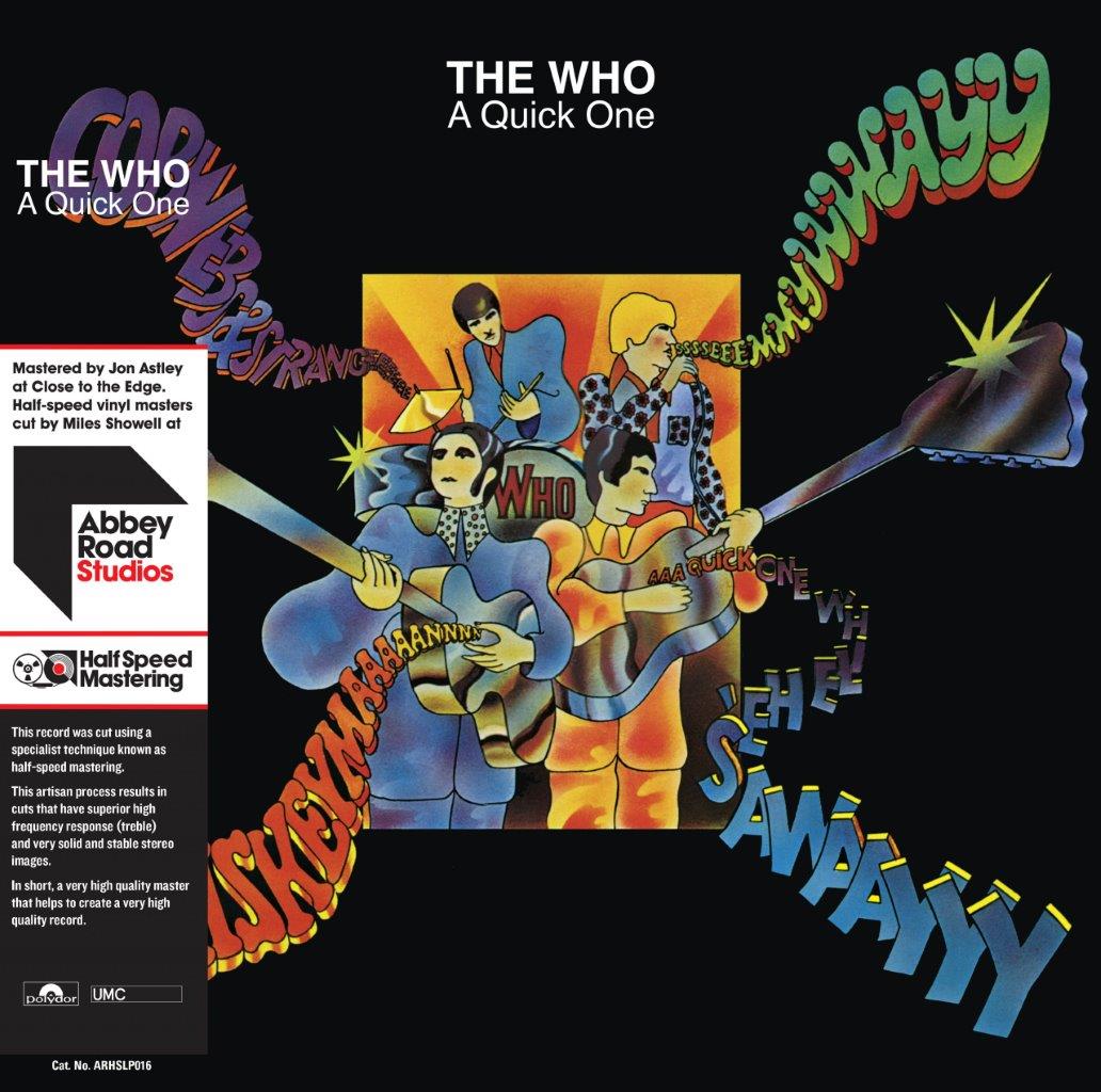 THE WHO - A QUICK ONE - MASTERING A MEDIA VELOCIDAD - LP DE VINILO