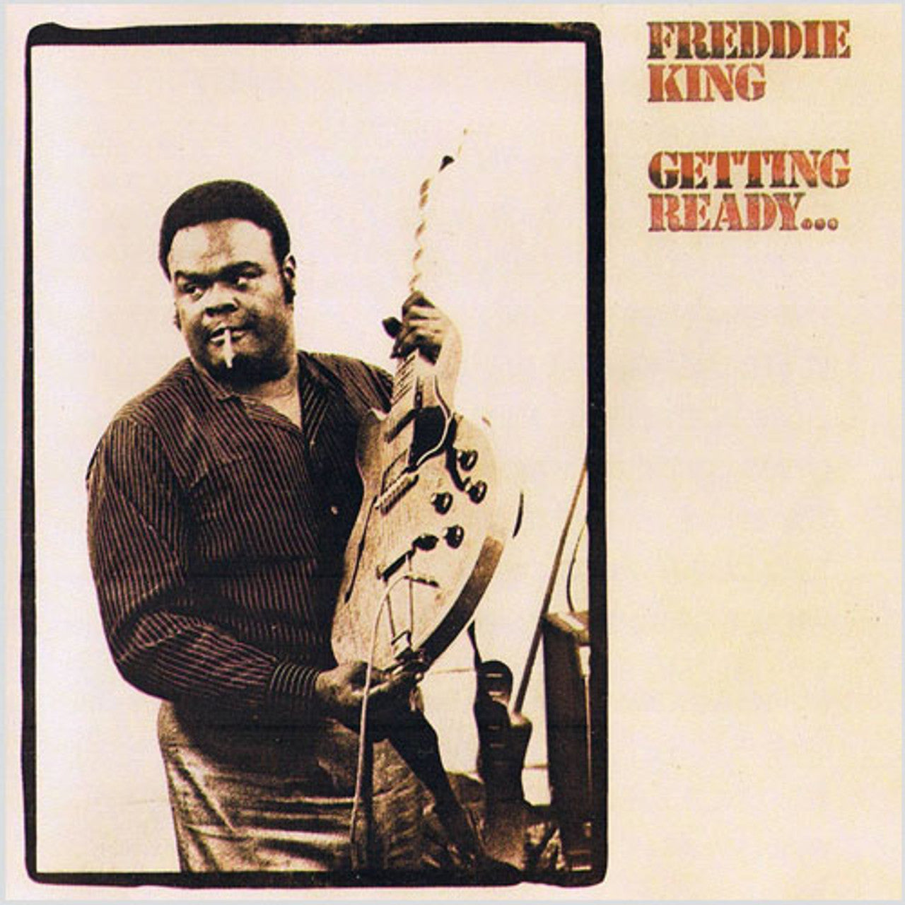 FREDDIE KING - GETTING READY - CLEAR RED COLOR - VINYL LP