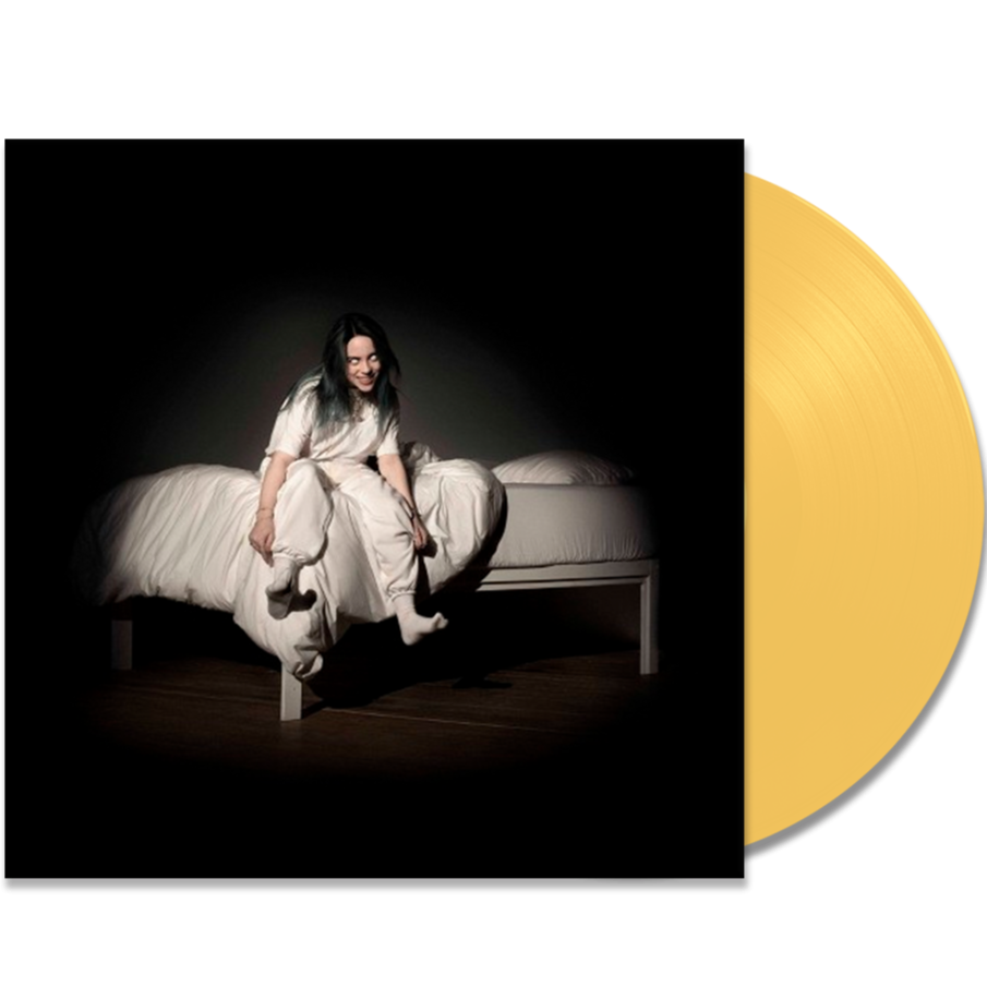 BILLIE EILISH - WHEN WE FALL ASLEEP WHERE DO WE GO? - PALE YELLOW COLOR - VINYL LP