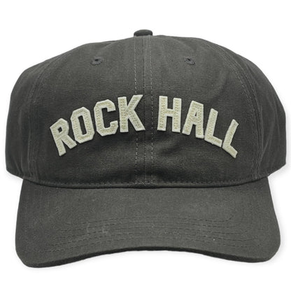 ROCK HALL LETTERMAN STITCH SNAPBACK HAT