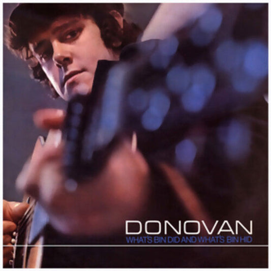 DONOVAN - WHAT'S BIN DID AND WHAT'S BIN HID - MARBLED BLUE & WHITE COLOR - VINYL LP