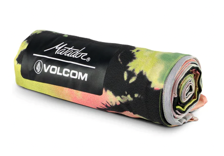 MATADOR x VOLCOM PACKABLE TIE DYE BEACH TOWEL – Rock Hall Shop