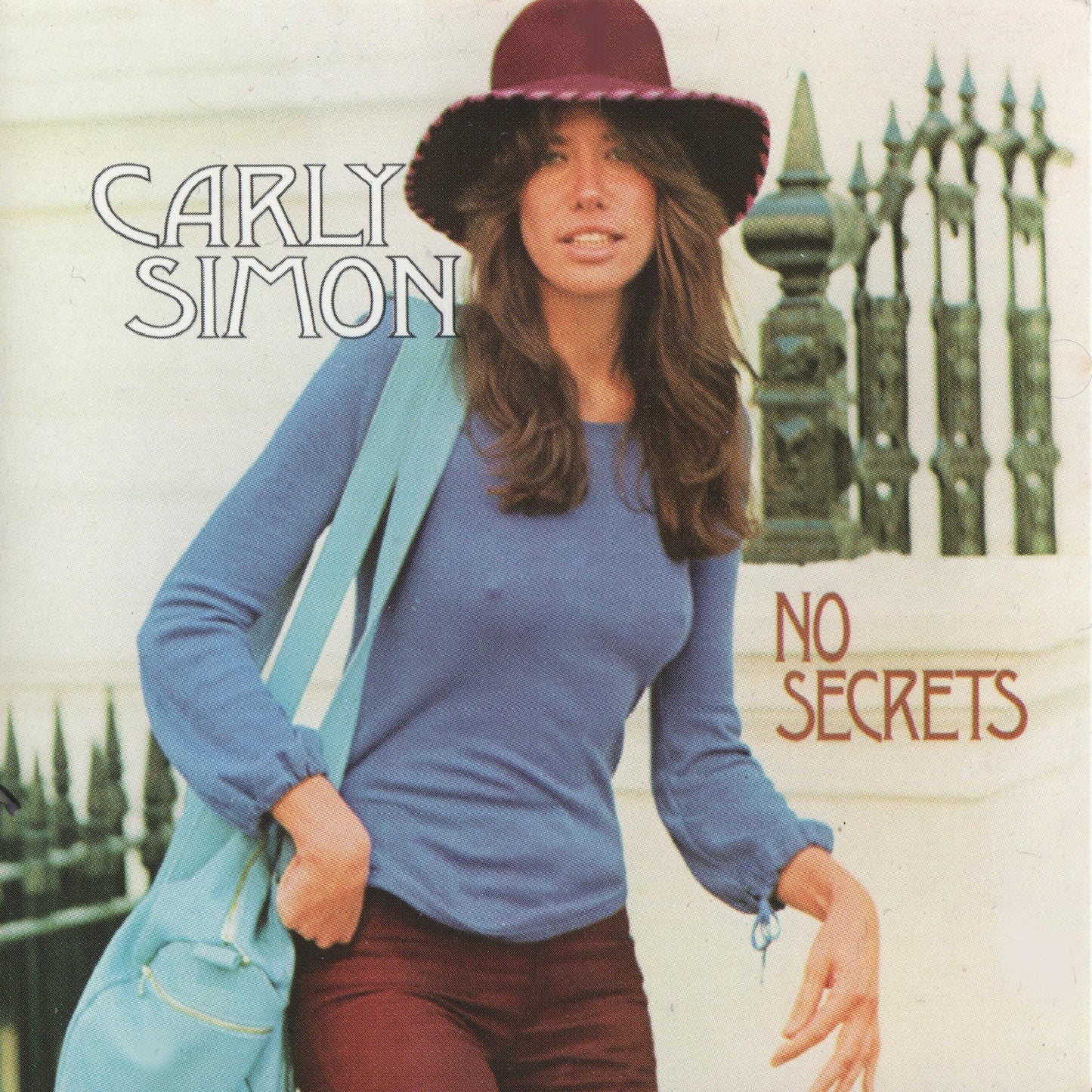 CARLY SIMON - NO SECRETS - CLEAR BLUE COLOR - VINYL LP