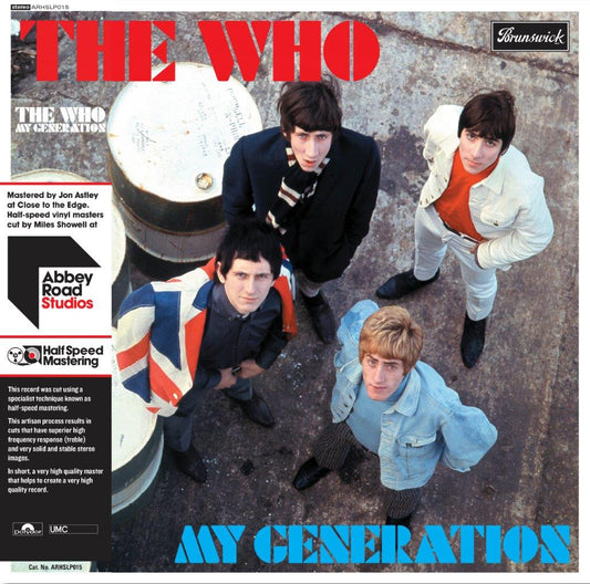 THE WHO - MY GENERATION - HALF SPEED MASTERING - LP DE VINILO