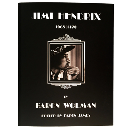 JIMI HENDRIX: 1968|1970 BY BARON WOLMAN - PAPERBACK BOOK