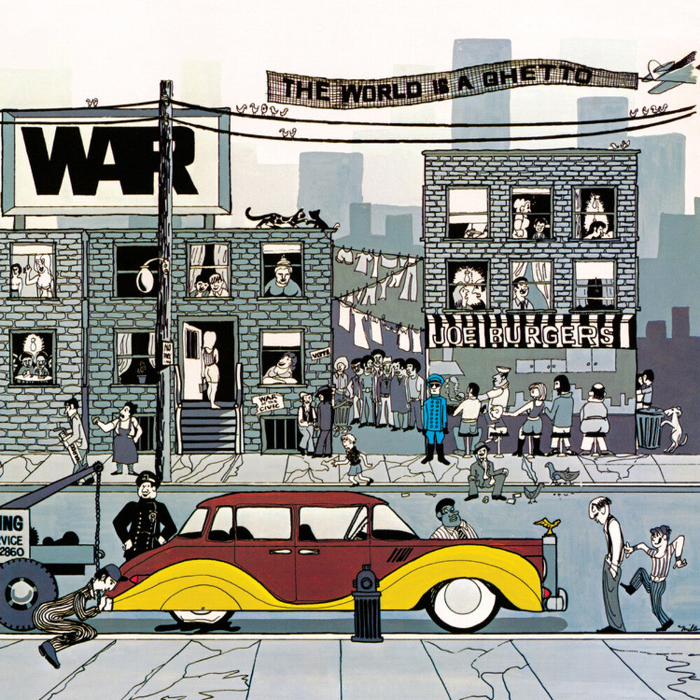 WAR - THE WORLD IS A GHETTO - VINYL LP