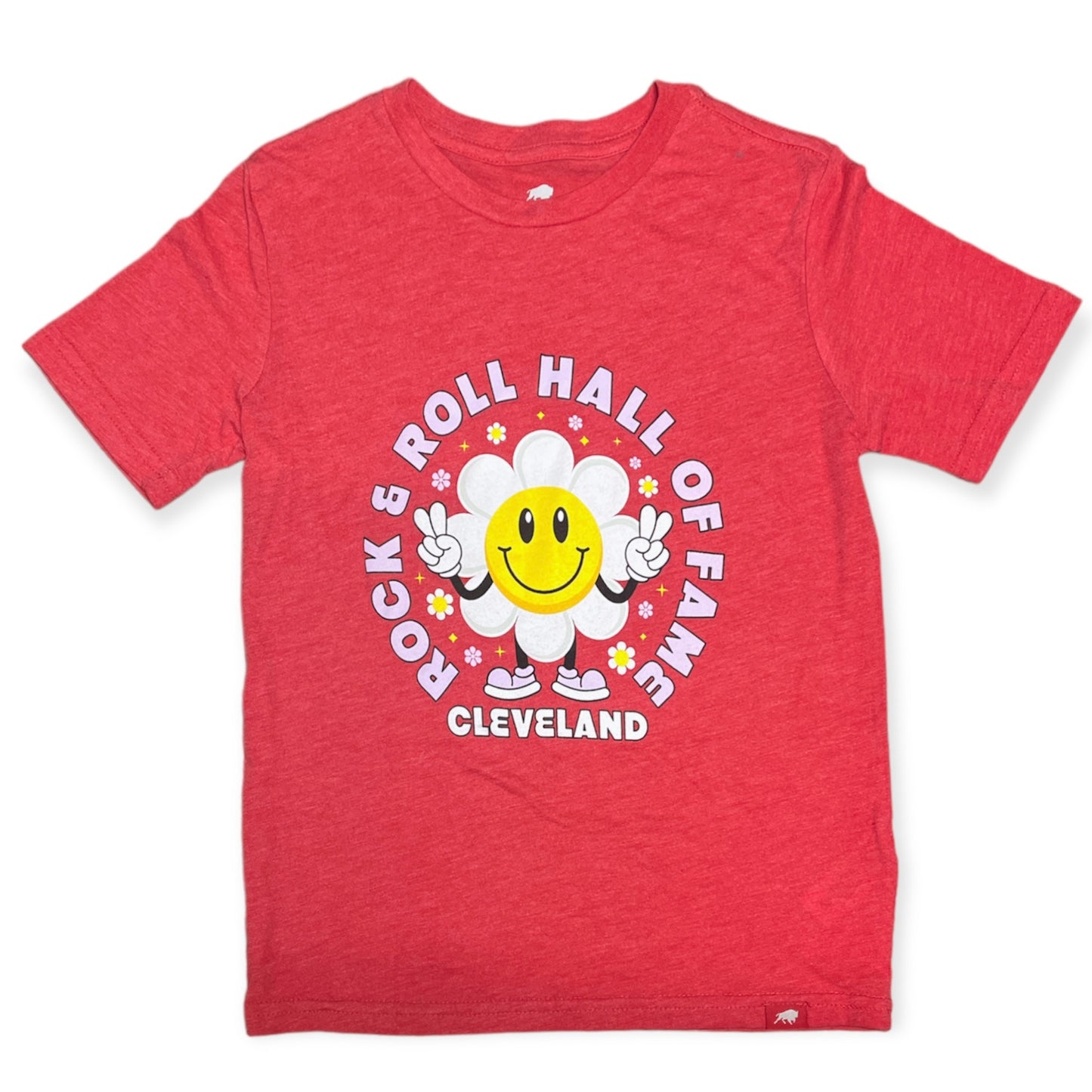 ROCK HALL PEACE SMILEY SUNFLOWER YOUTH T-SHIRT