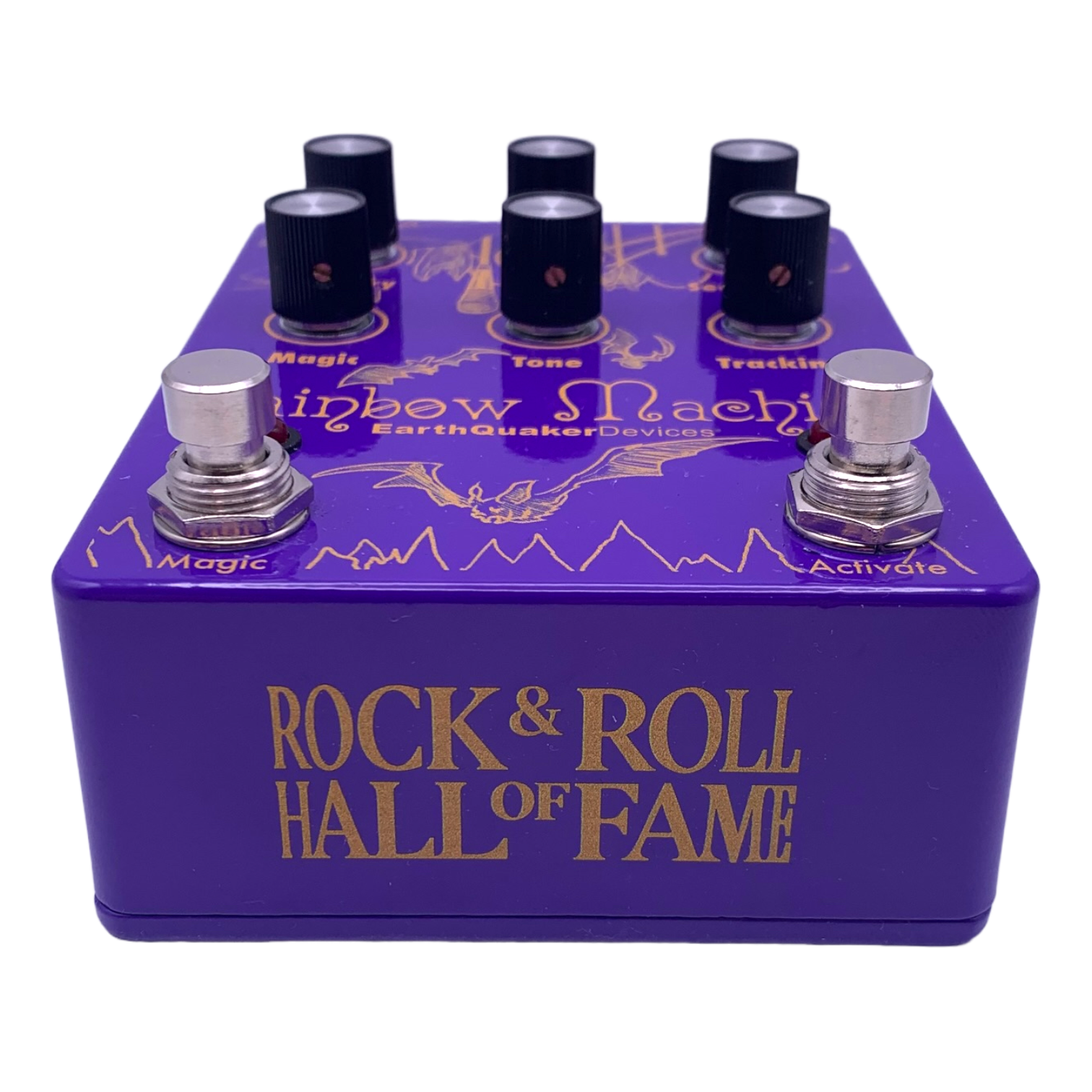 ROCK HALL X EARTHQUAKER DEVICES - LIMITED EDITION RAINBOW MACHINE POLY –  Rock Hall Shop