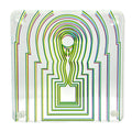 ROCK HALL AURA TROPHY COASTER SET