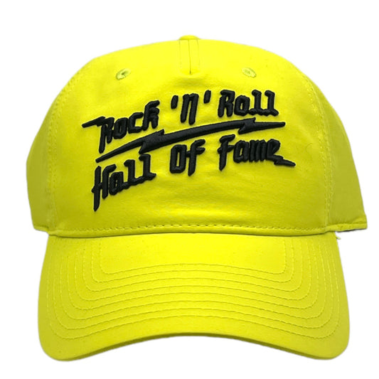 ROCK HALL YELLOW NEON BOLT HAT