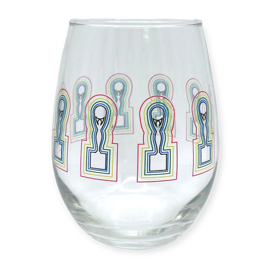 ROCK HALL AURA TROPHY STEMLESS WINE GLASS