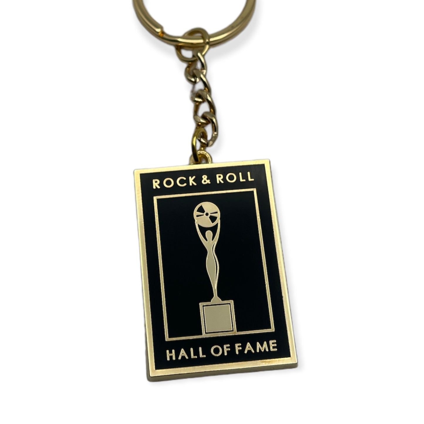 ROCK HALL GOLD COLLECTION - TROPHY KEYCHAIN