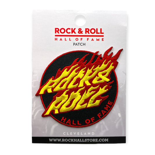 ROCK HALL FLAMES PATCH