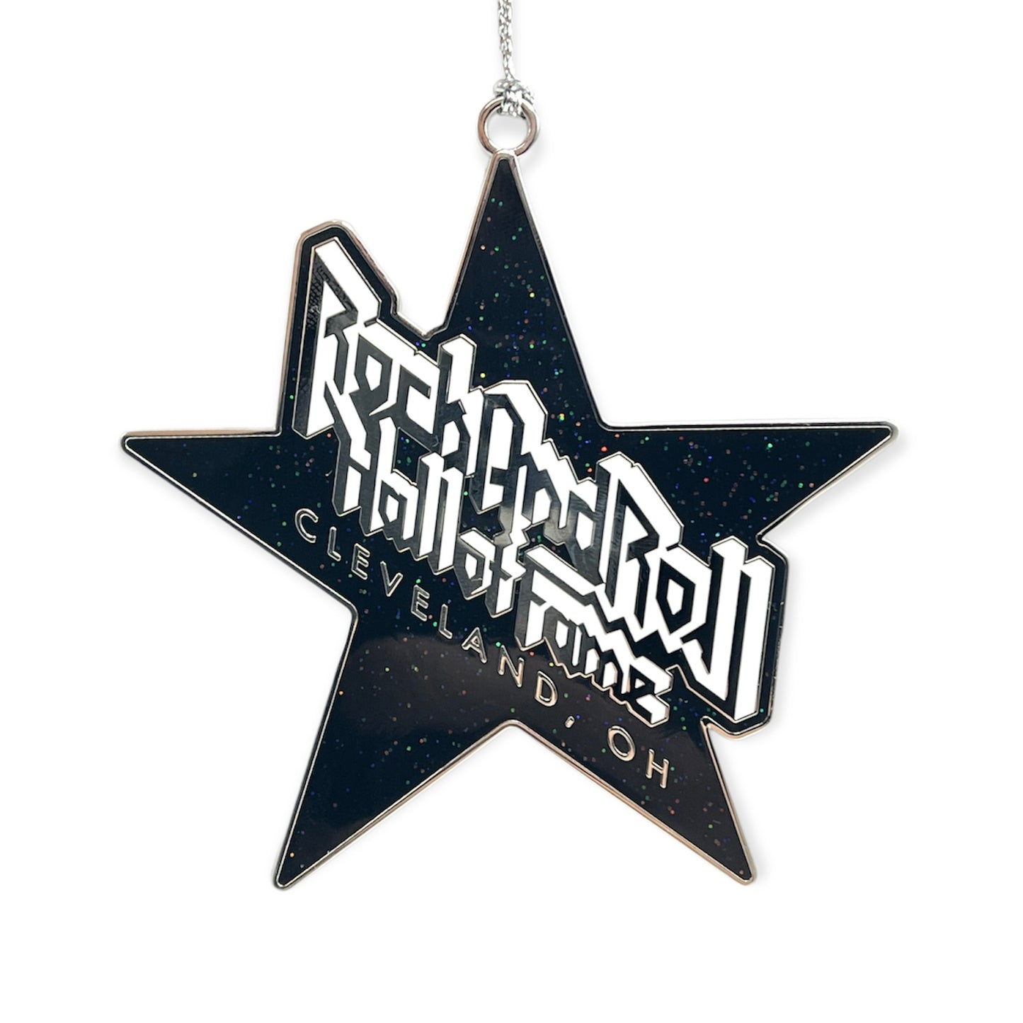 ROCK HALL HEAVY METAL STAR ORNAMENT