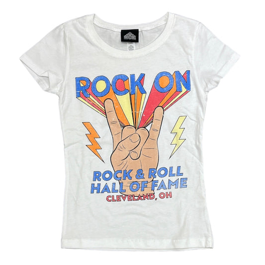 ROCK HALL ROCK ON BOLTS YOUTH T-SHIRT