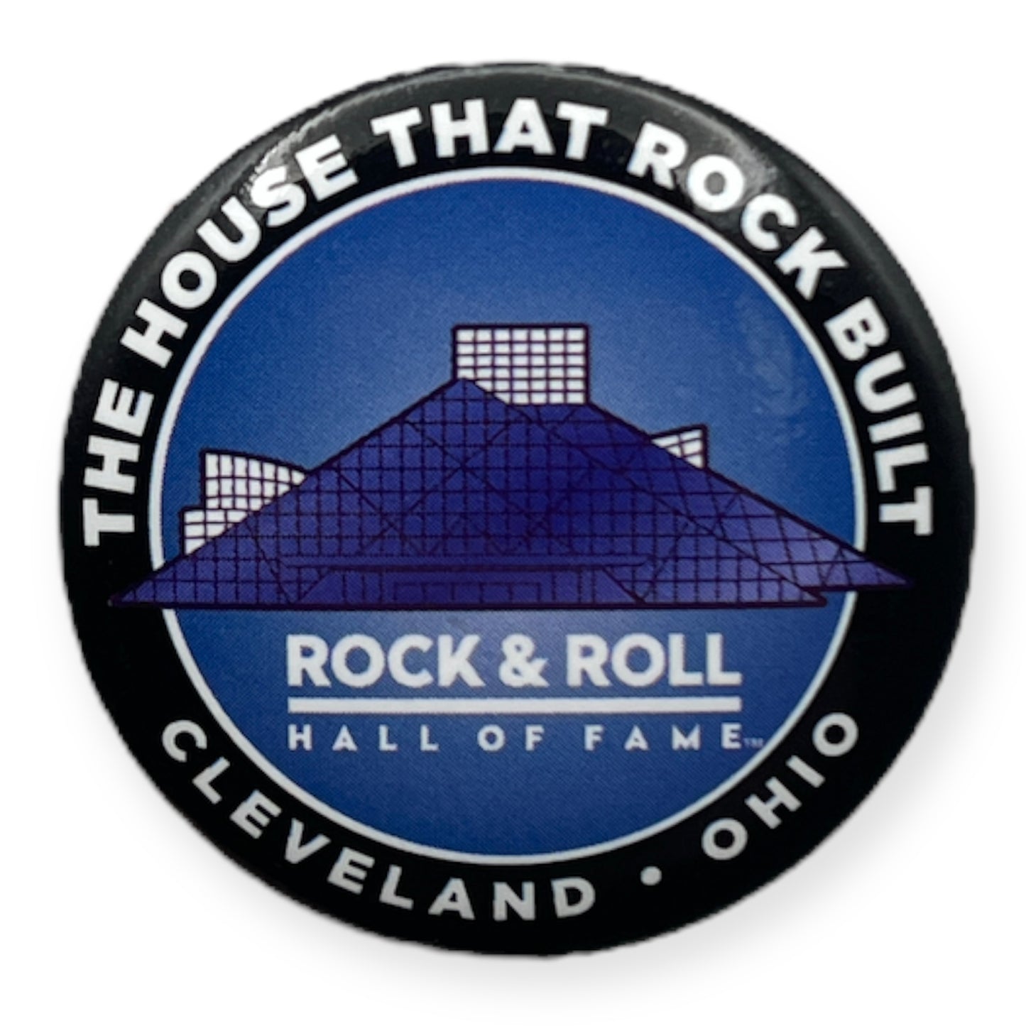 ROCK HALL BUILT ON ROCK BUTTON