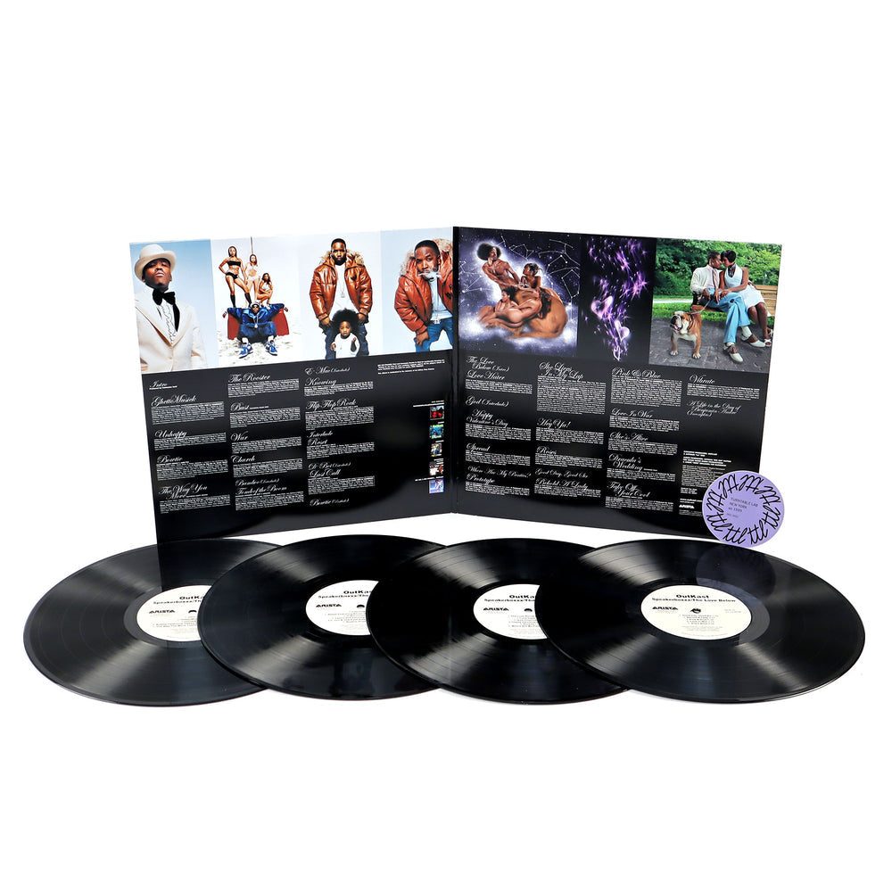 OUTKAST - SPEAKERBOXXX: THE LOVE BELOW - 4-LP SET - VINYL LP