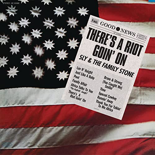 SLY & THE FAMILY STONE - THERE'S A RIOT GOIN' ON - VINYL LP