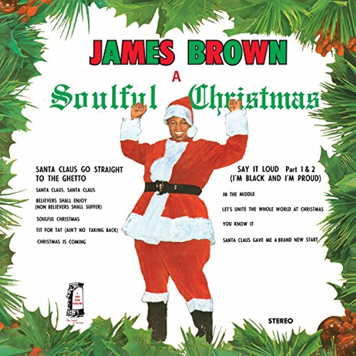 JAMES BROWN - A SOULFUL CHRISTMAS - LP DE VINILO
