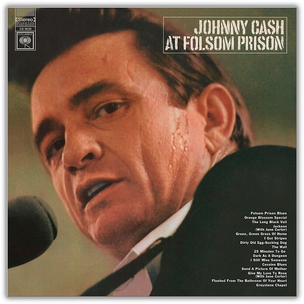 JOHNNY CASH - AT FOLSOM PRISON - VINYL LP