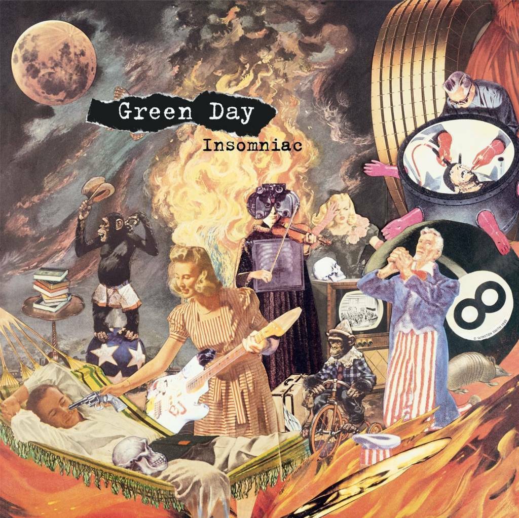 GREEN DAY - INSOMNIAC - 25TH ANNIVERSARY EDITION - 2-LP - VINYL LP