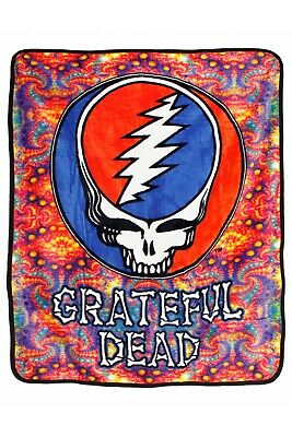 GRATEFUL DEAD - STEAL YOUR FACE FRACTAL THROW