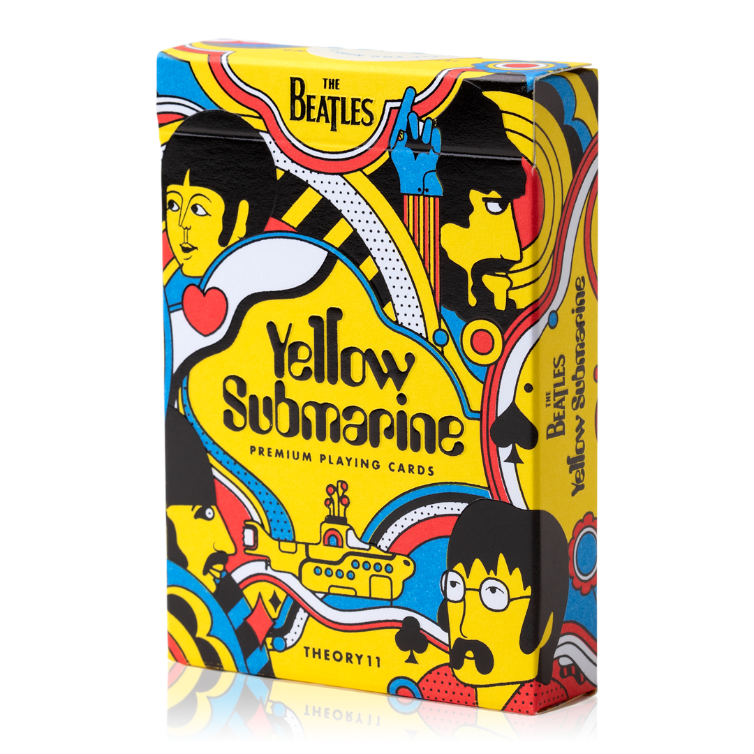 THE BEATLES YELLOW SUBMARINE THEORY ELEVEN PLAYING CARDS Rock Hall Shop