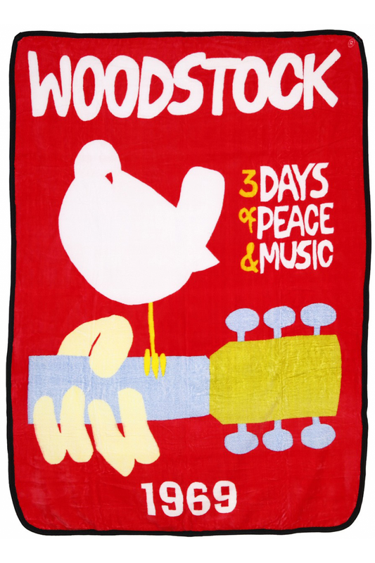 WOODSTOCK - 1969 POSTER THROW BLANKET